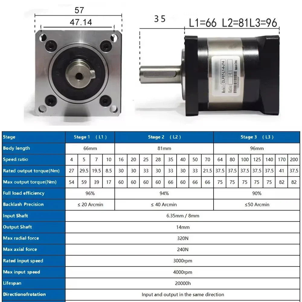 Planetary Gearbox 57 Motor TB6 - Nema 23 Closed Loop Stepper Motor Driver Kit review and price
