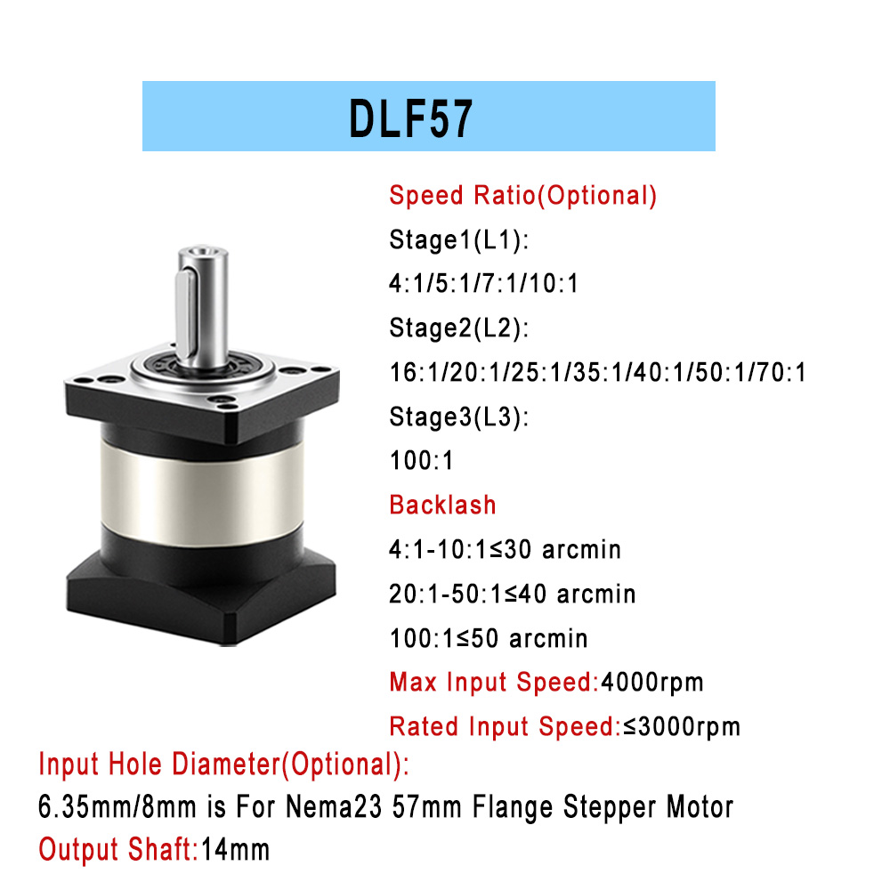 Planetary Reducer 57/86mm Step - Planetary Gearbox Reducer Nema 23 34 review and price