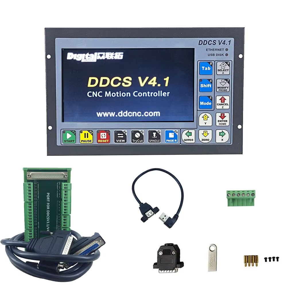 DDCS V4.1 Standalone Motion Co - Ddcs V4.1 4 Axis Cnc Offline Controller review and price